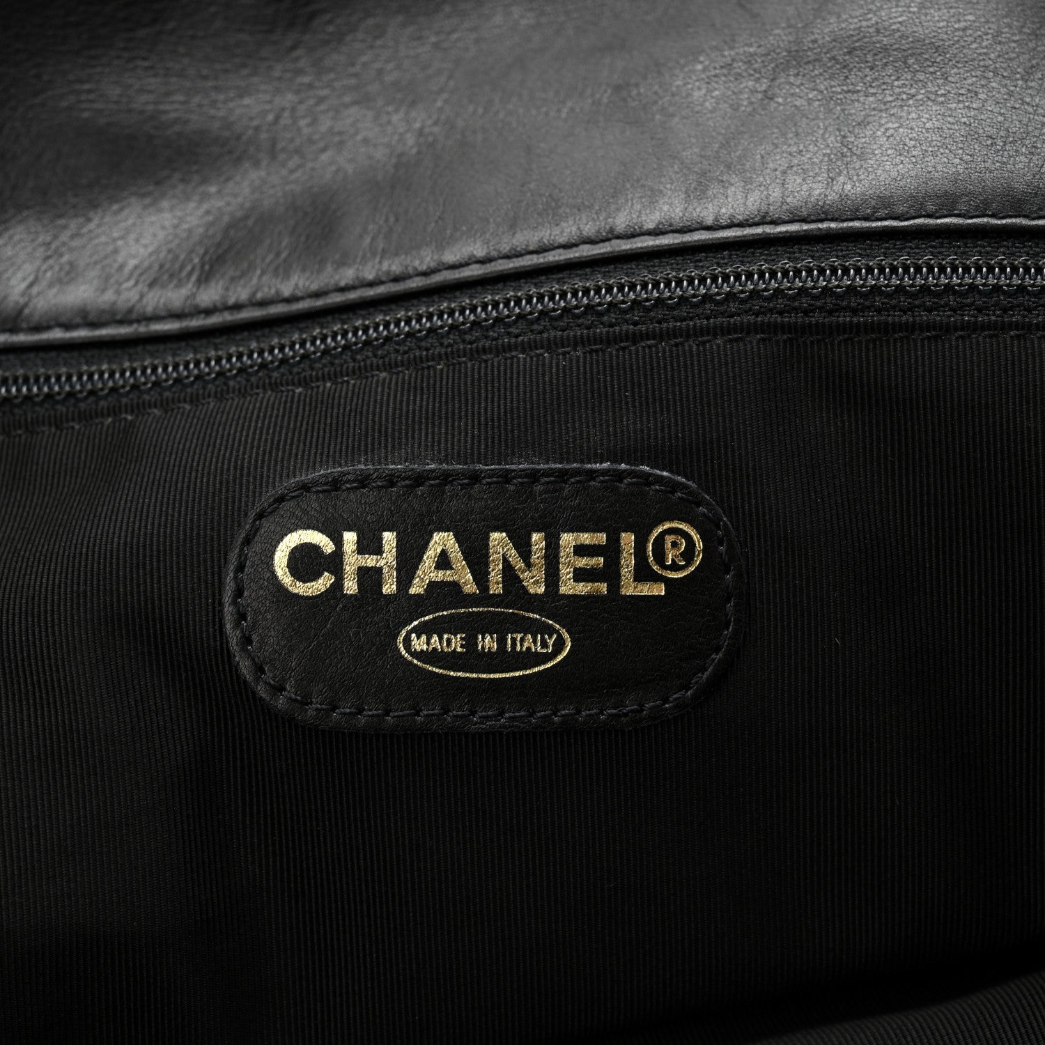 Chanel Lambskin CC Backpack Black 6 of 11