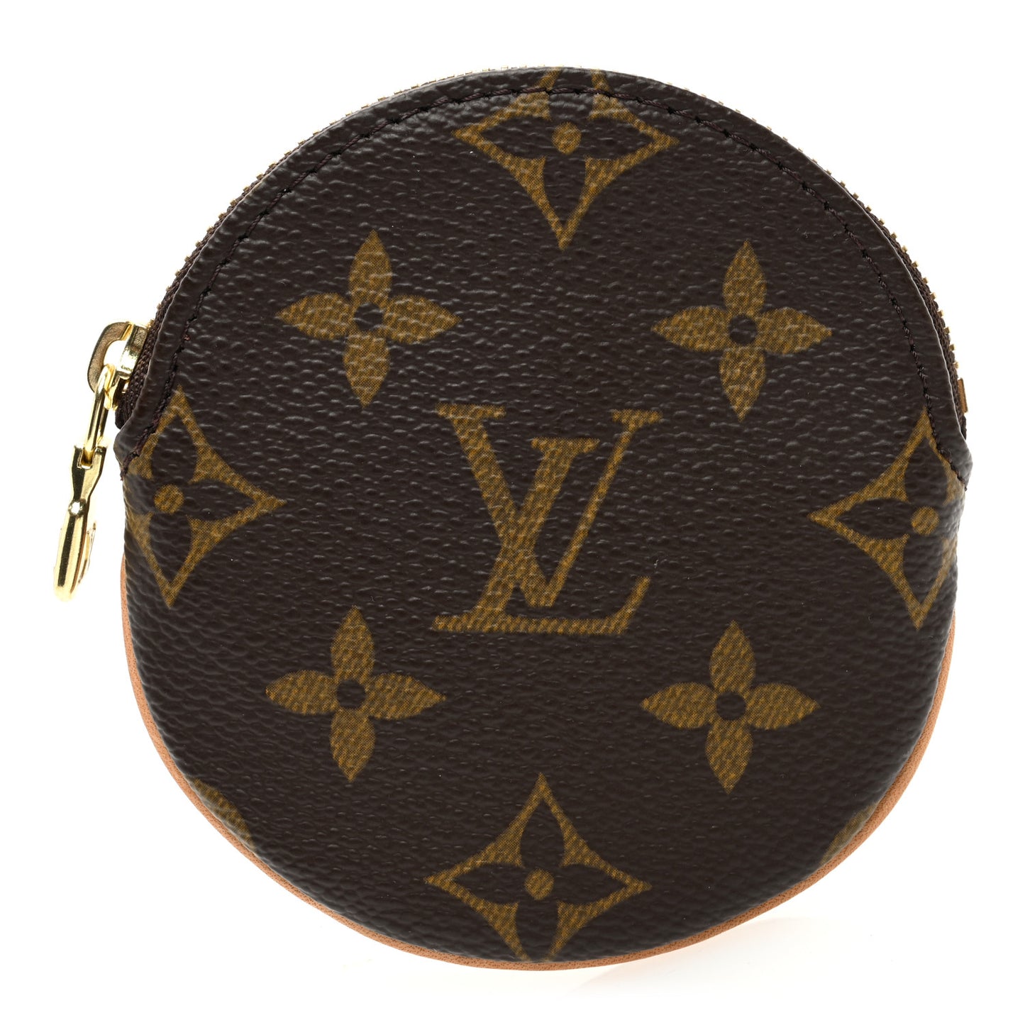Monogram Round Coin Purse