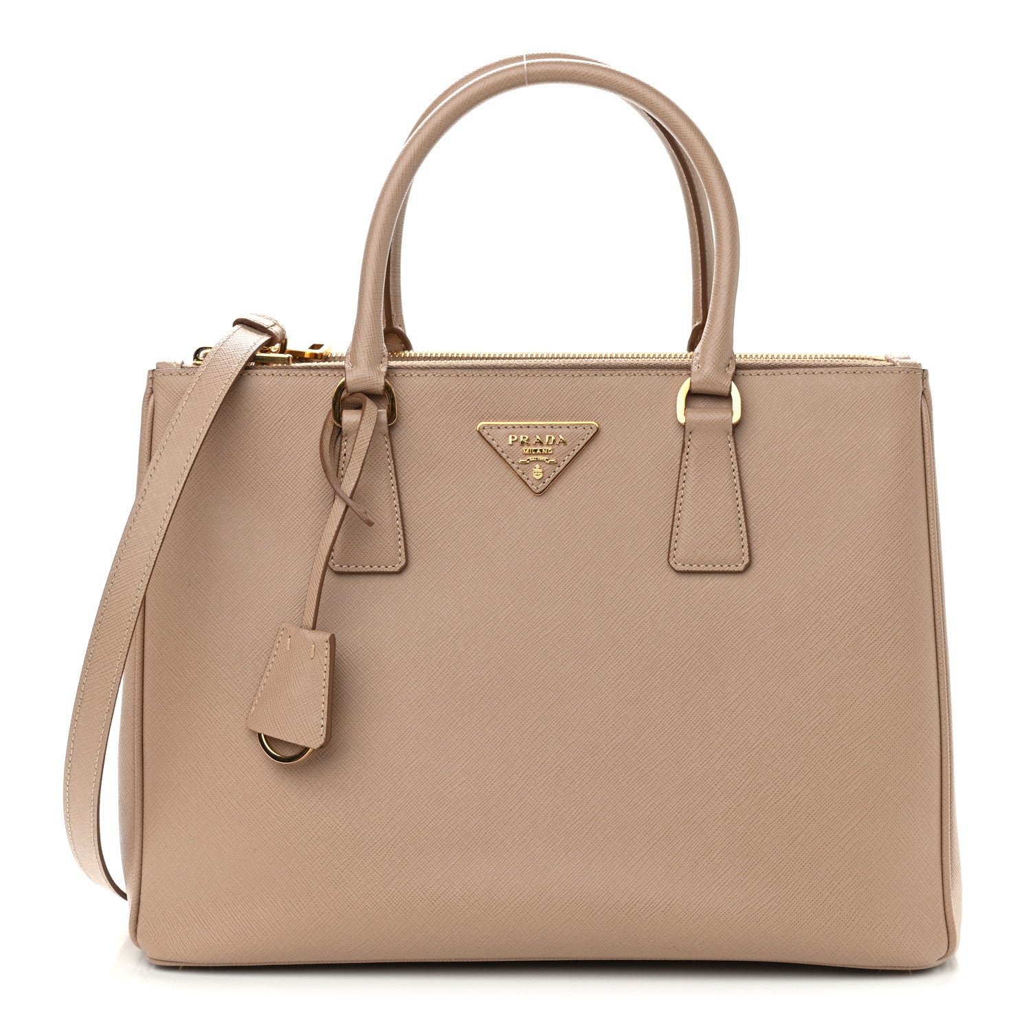 Prada Saffiano Medium Galleria Double Zip Tote Cammeo 1 of 12