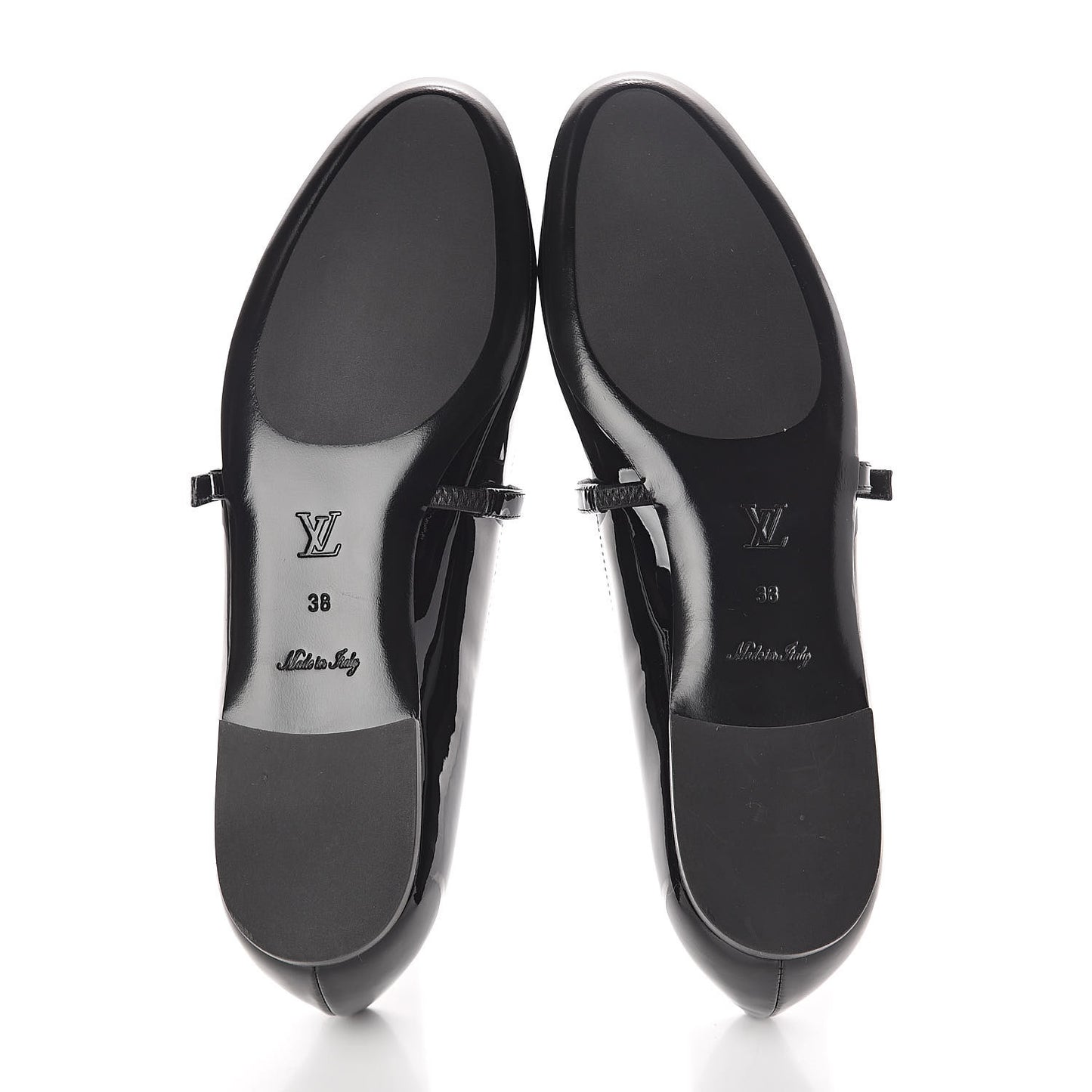 Patent Uniformes Ballet Flats 38 Black