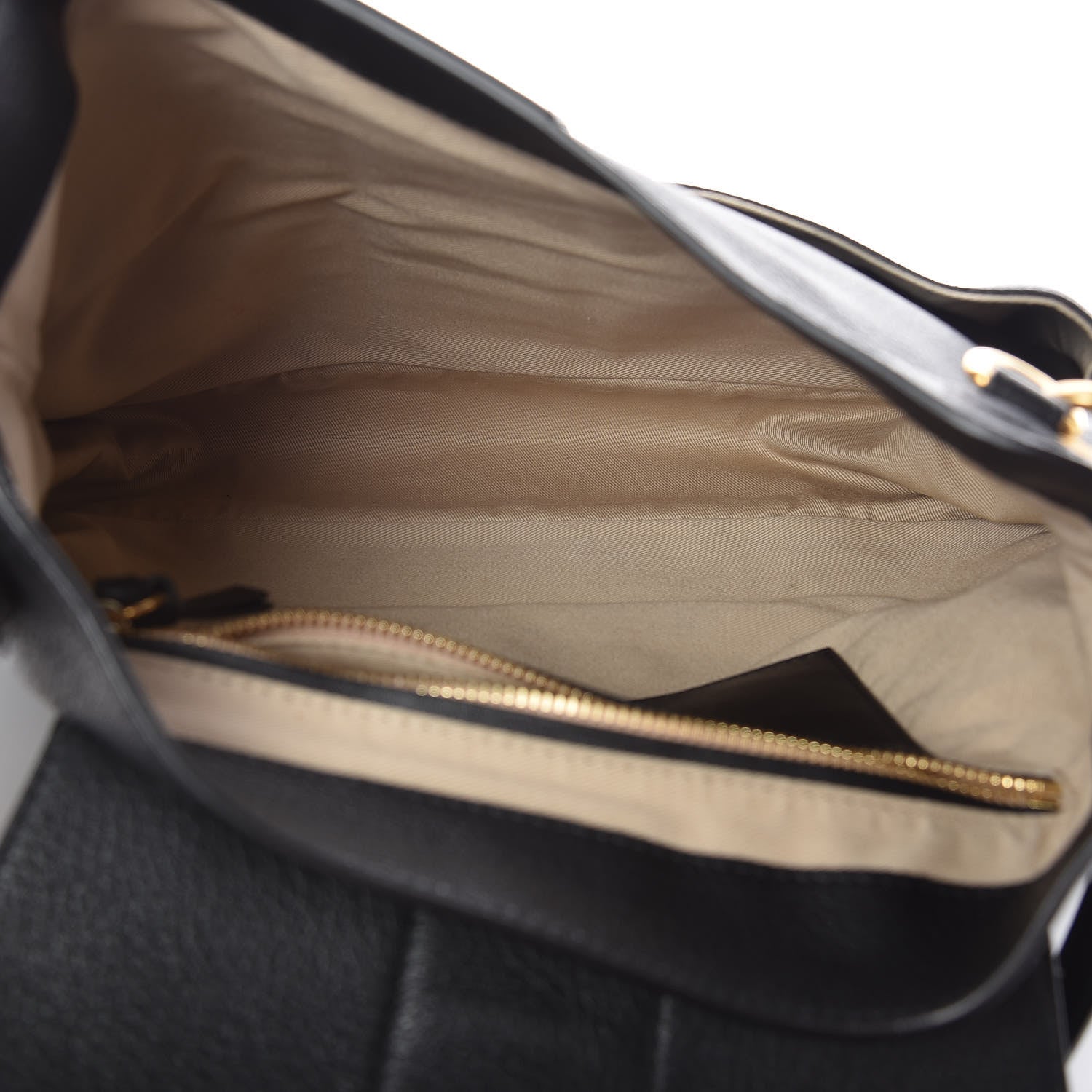 Chloe Grained Lambskin Calfskin Medium Lexa Shoulder Bag Black 8 of 19