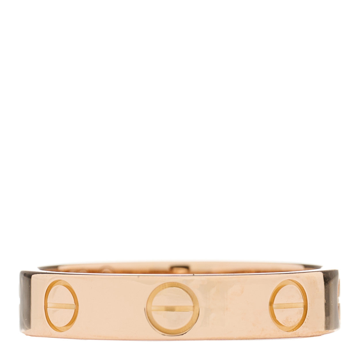 18K Pink Gold 3.5mm LOVE Wedding Band Ring 49 5