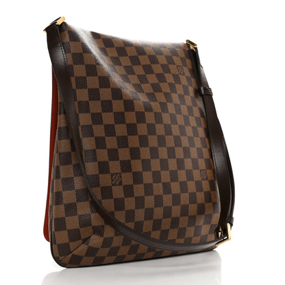 Louis Vuitton Damier Ebene Musette GM 3 of 9