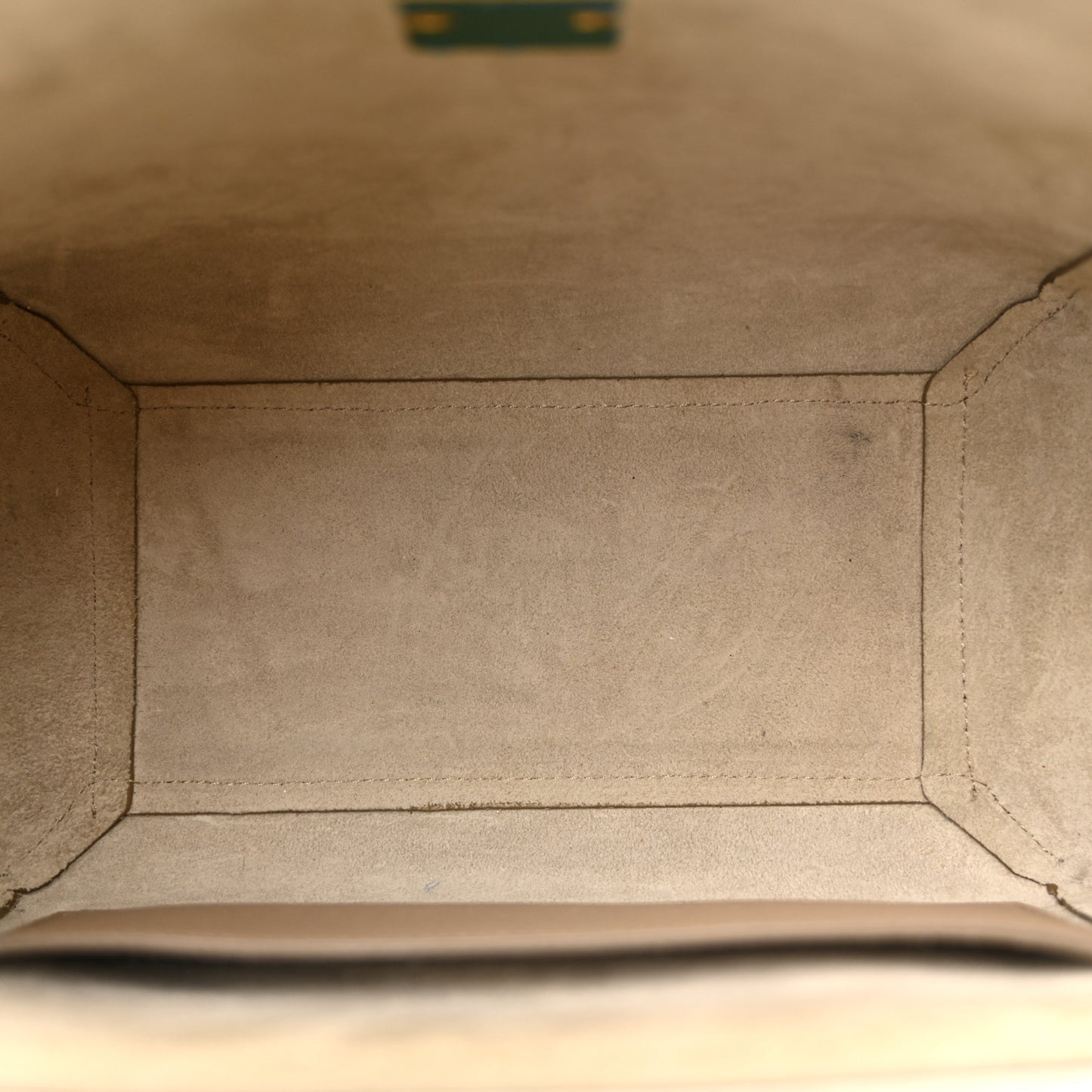 Grained Calfskin Micro Belt Bag Light Taupe