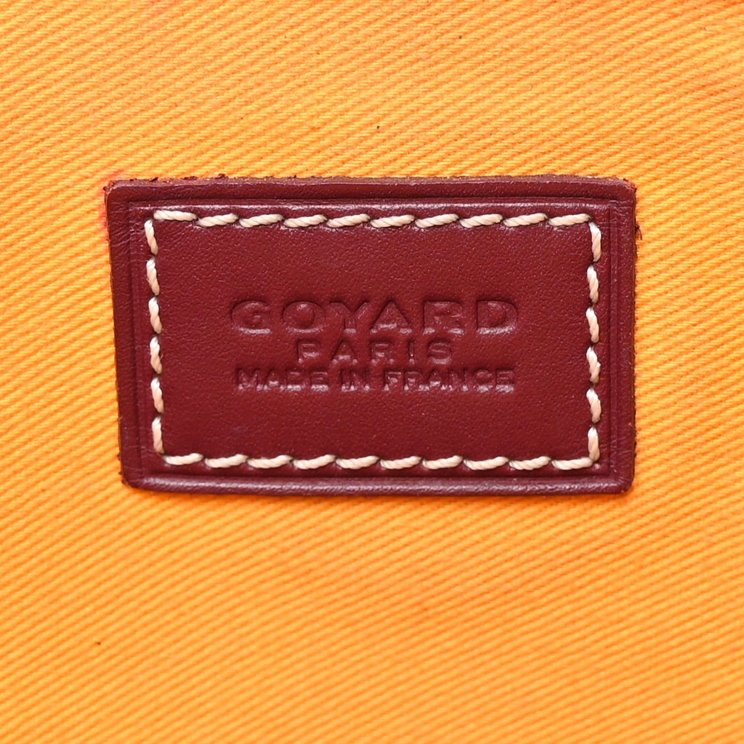 Goyardine Senat Pochette MM Burgundy