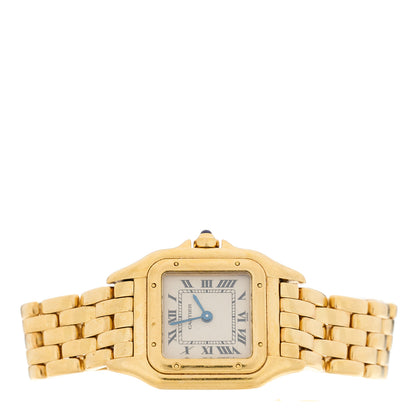 Cartier 18K Yellow Gold 22mm Panthere Quartz Watch 2 of 4