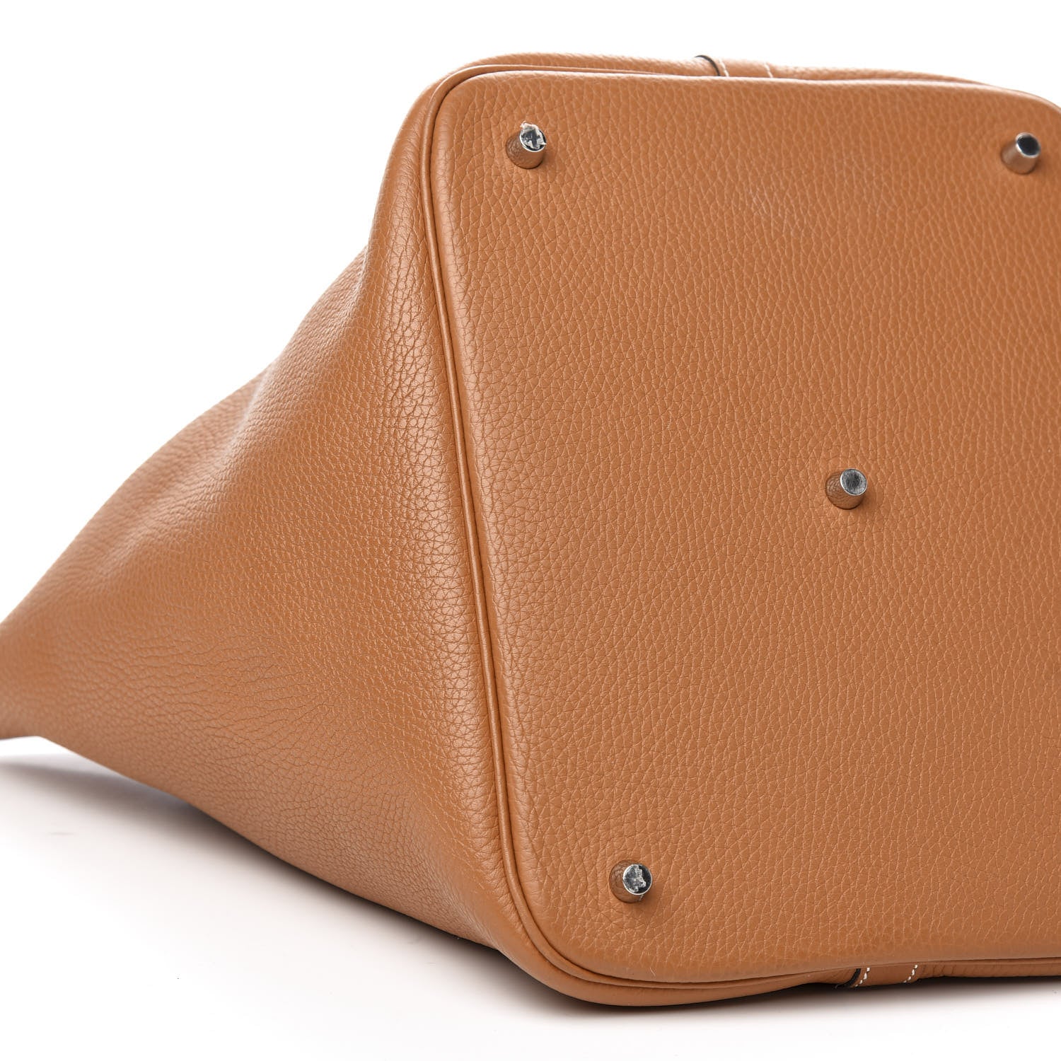 Hermes Taurillon Clemence Picotin Lock 26 GM Gold 9 of 9