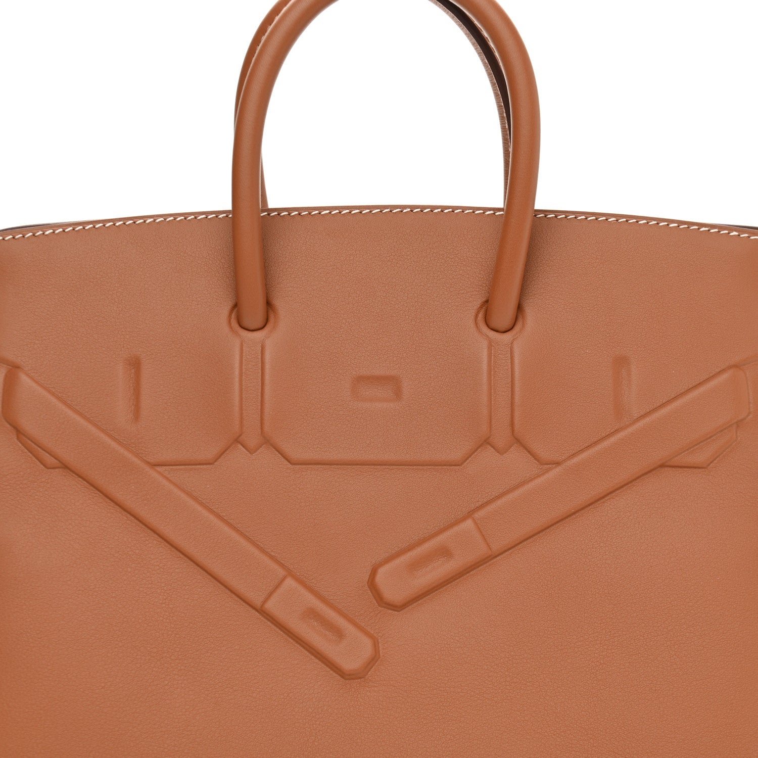 Hermes Swift Birkin Shadow 25 Gold 8 of 11