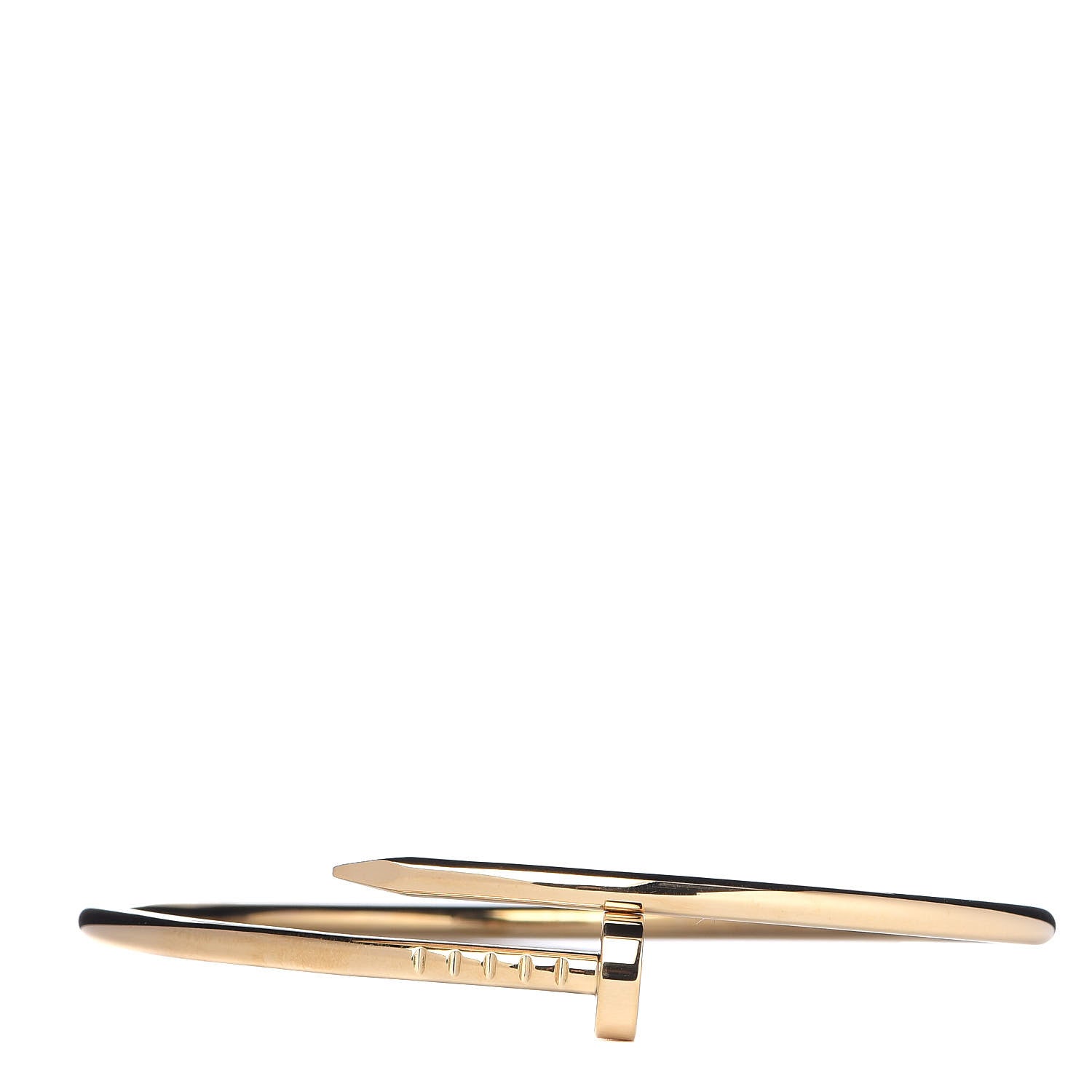Cartier 18K Yellow Gold Small Juste Un Clou Bracelet 16 1 of 6