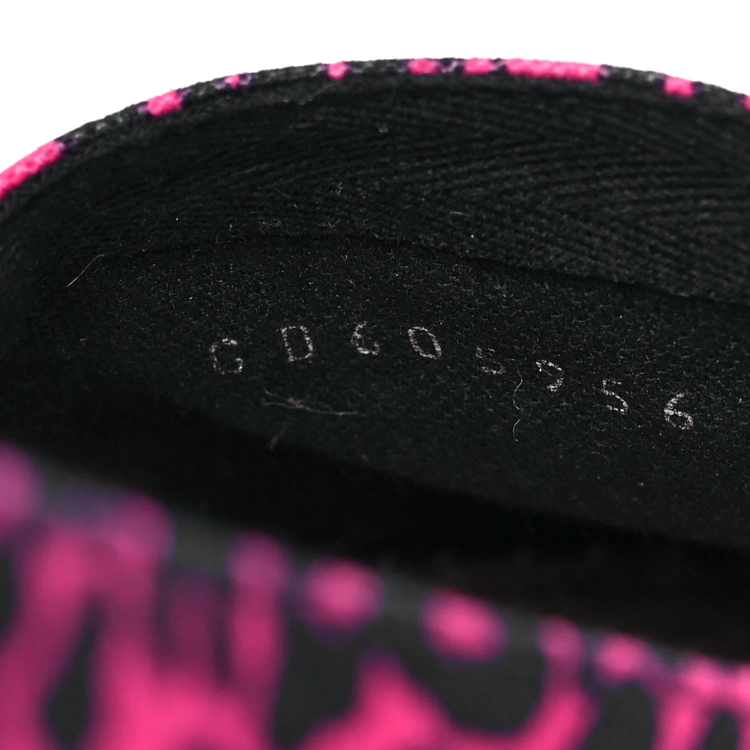 Saint Laurent Canvas Leopard Print Espadrilles 41 Fushia Black 8 of 9