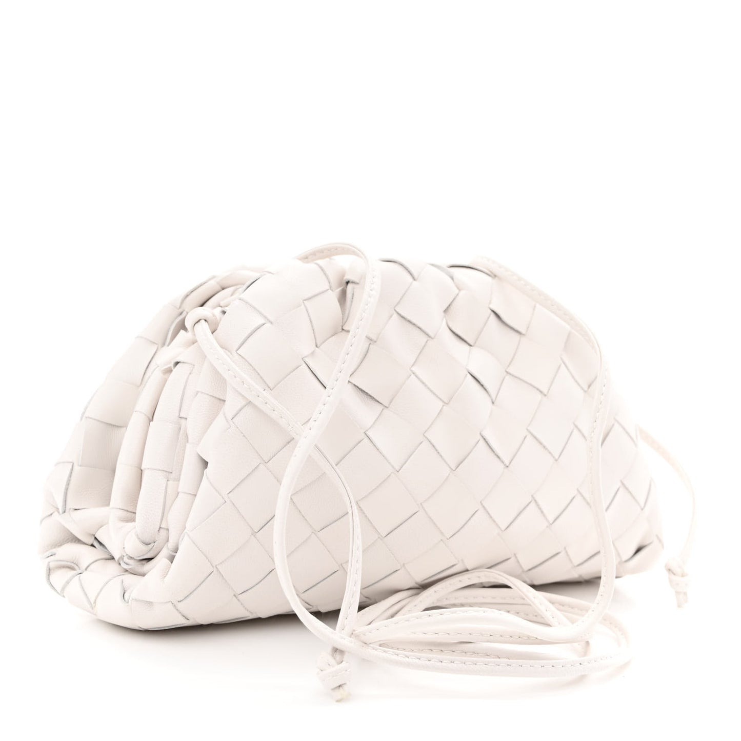 Nappa Intrecciato The Mini Pouch Chalk