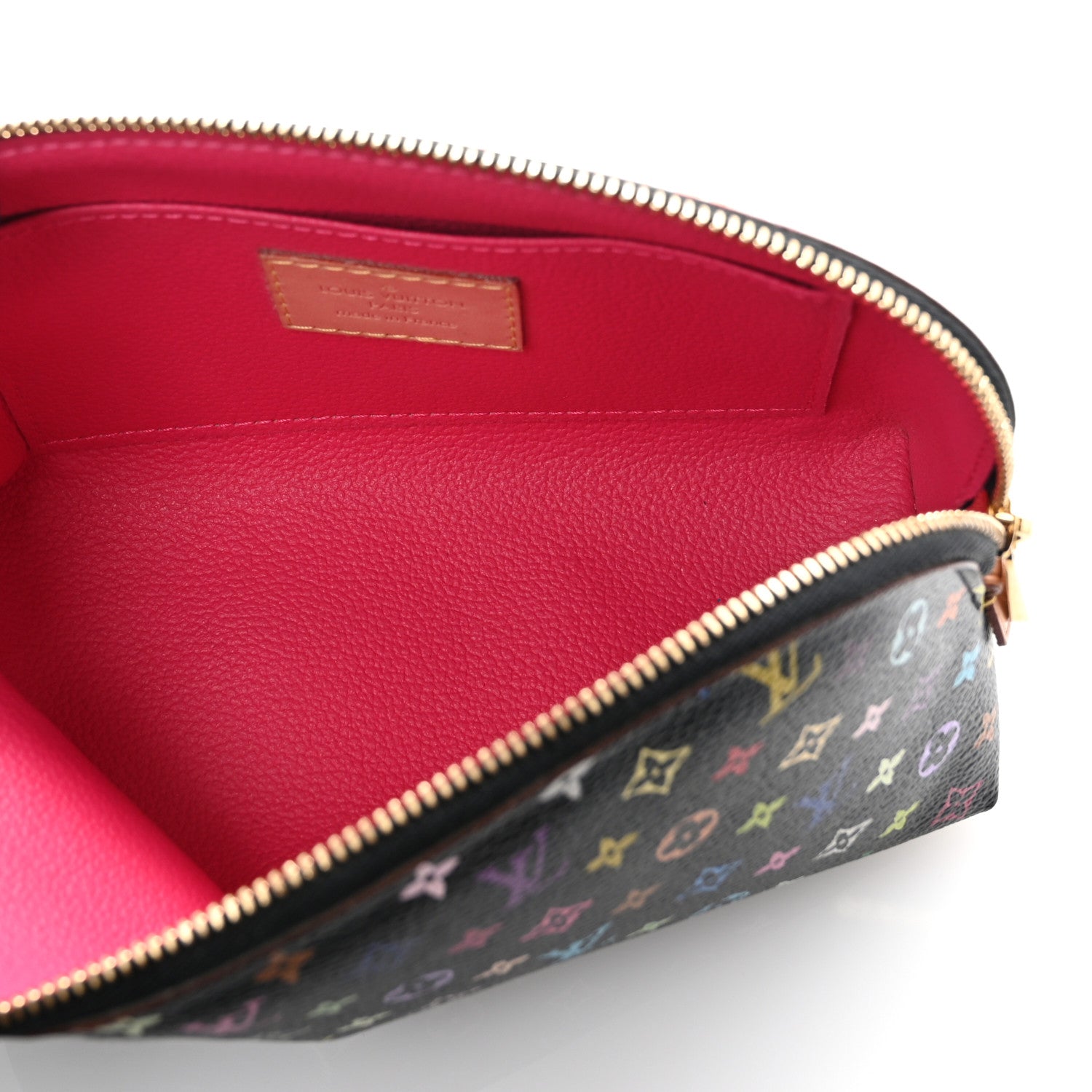 Louis Vuitton Monogram Multicolor Cosmetic Pouch Black Grenade 5 of 7