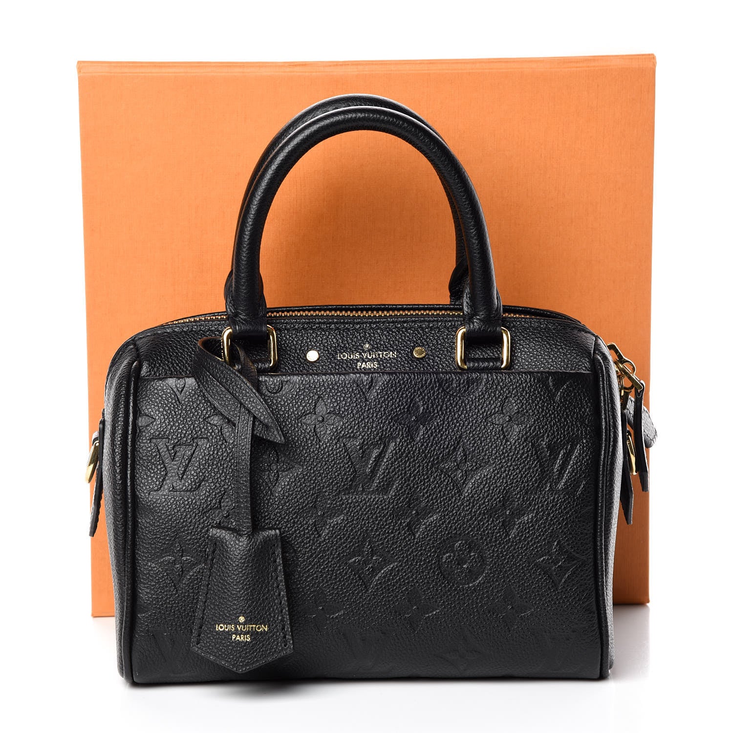 Louis Vuitton Empreinte Speedy Bandouliere 20 NM Black 9 of 9