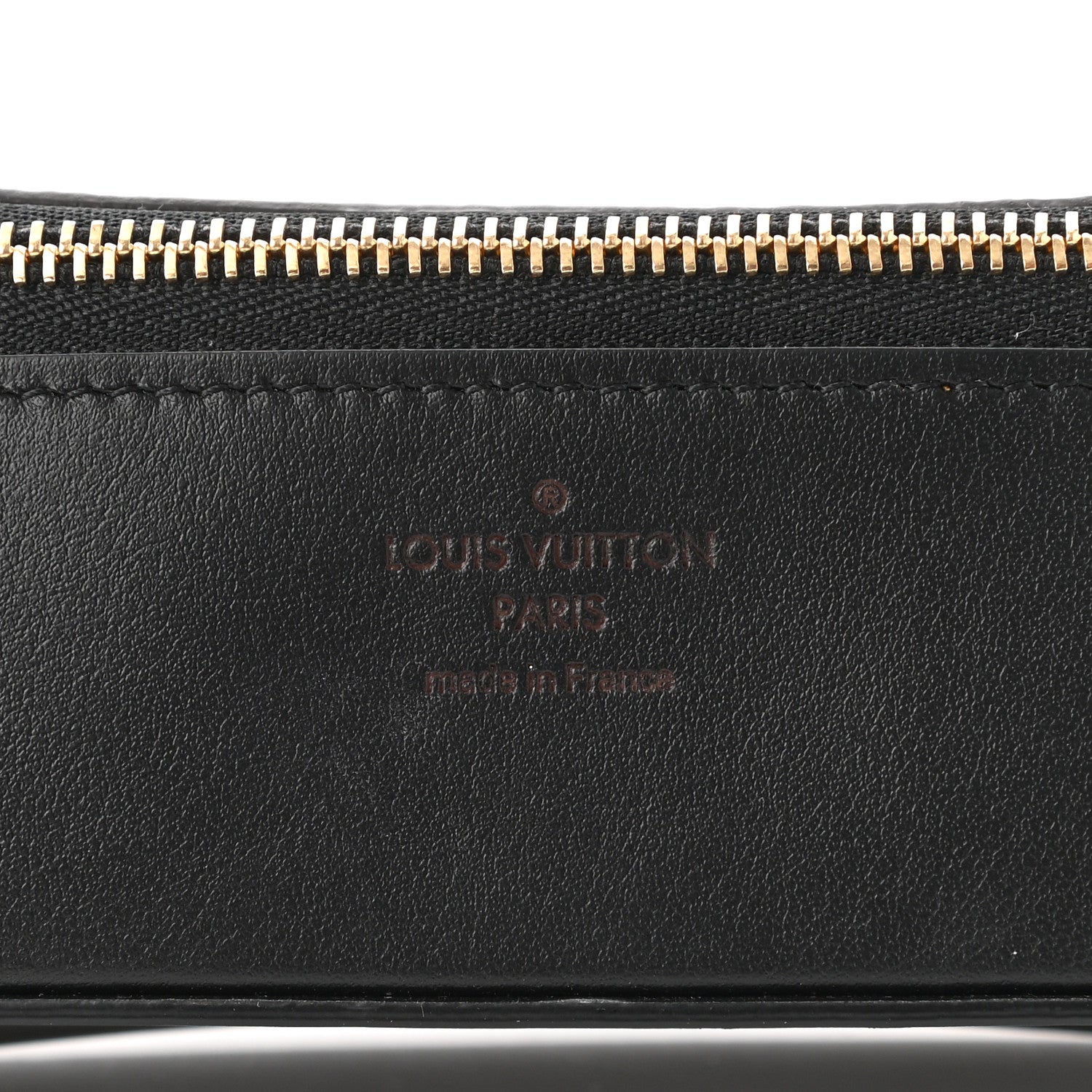 Louis Vuitton Monogram Emilie Zippered Sunglasses Case Black 6 of 6