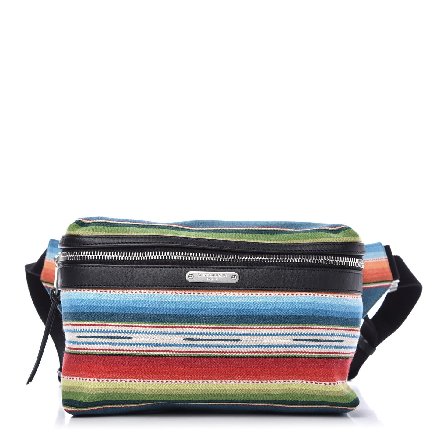 Wool Mexican Jacquard City Belt Bag Multicolor