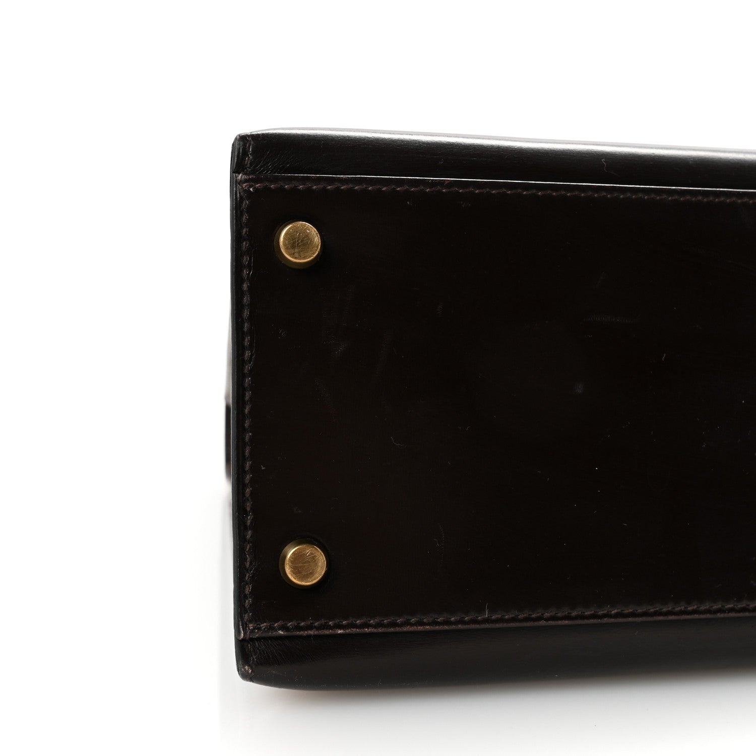 Hermes Box Kelly Sellier 32 Chocolate 8 of 10