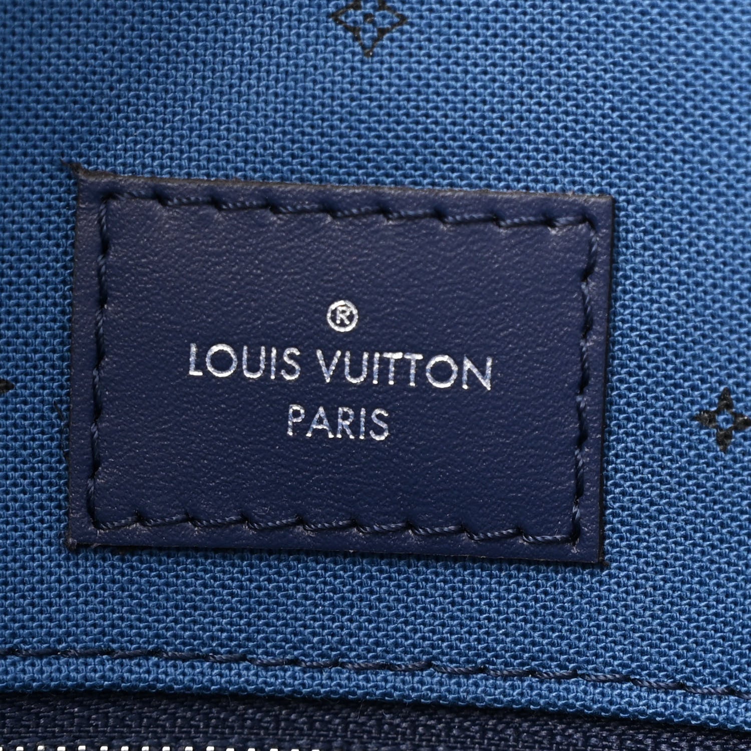 Louis Vuitton Monogram Escale Onthego GM Blue 6 of 12