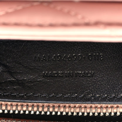 Saint Laurent Calfskin Y Quilted Monogram Small Loulou Chain Satchel Pale Blush 7 of 10
