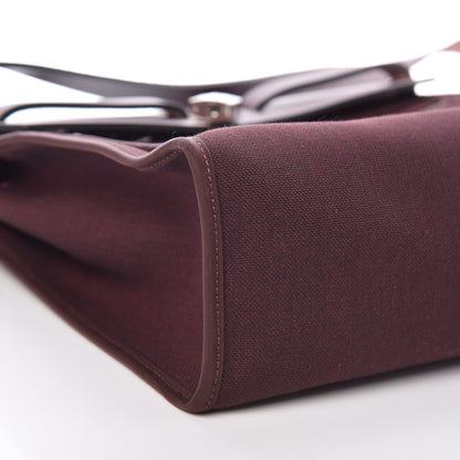 Hermes Vache Hunter Toile Officier Herbag Zip 31 PM Prune 6 of 13