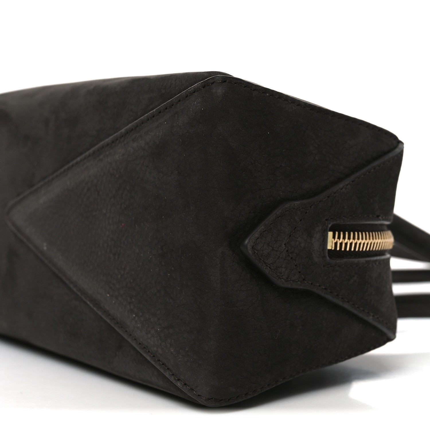 Alaia Nubuck Medium Le Teckel Bag Black Anthracite 9 of 9
