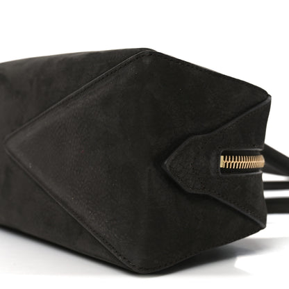Alaia Nubuck Medium Le Teckel Bag Black Anthracite 9 of 9