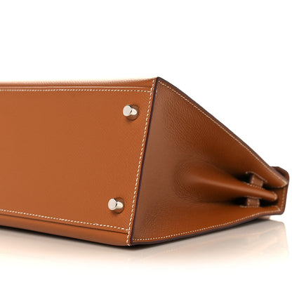 Hermes Epsom Kelly Sellier 28 Gold 8 of 38