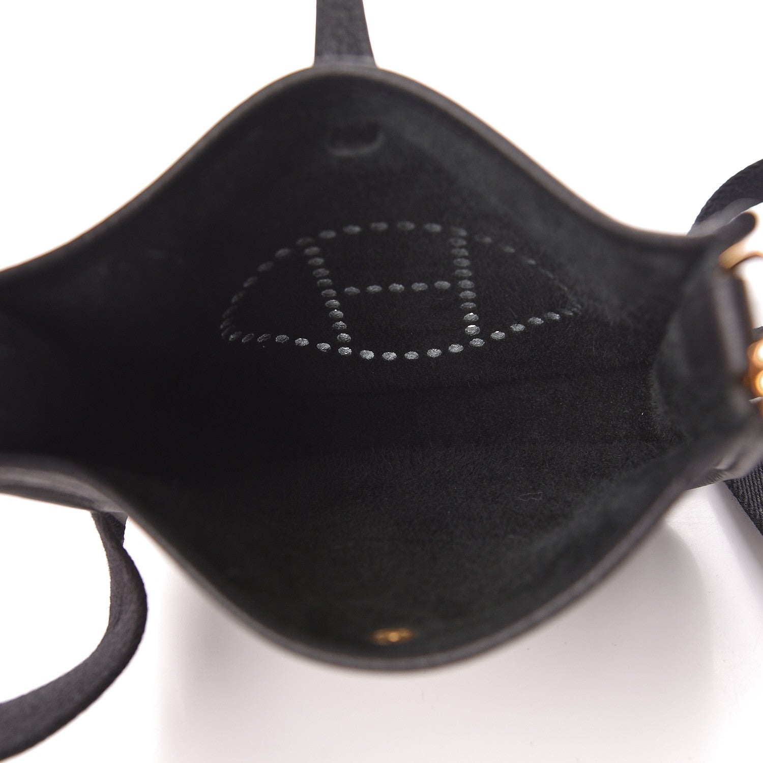 Hermes Taurillon Clemence Evelyne TPM Black 5 of 11