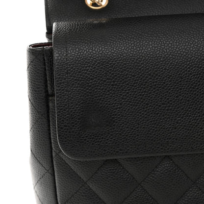 Chanel Caviar Quilted Maxi Double Flap Black 12 of 22
