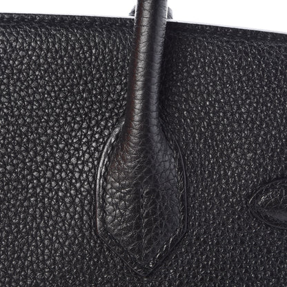 Hermes Togo Birkin 30 Black 10 of 39