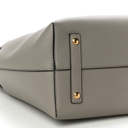 Burberry Soft Grain Calfskin Medium Belt Bag Mineral Grey 7 of 8