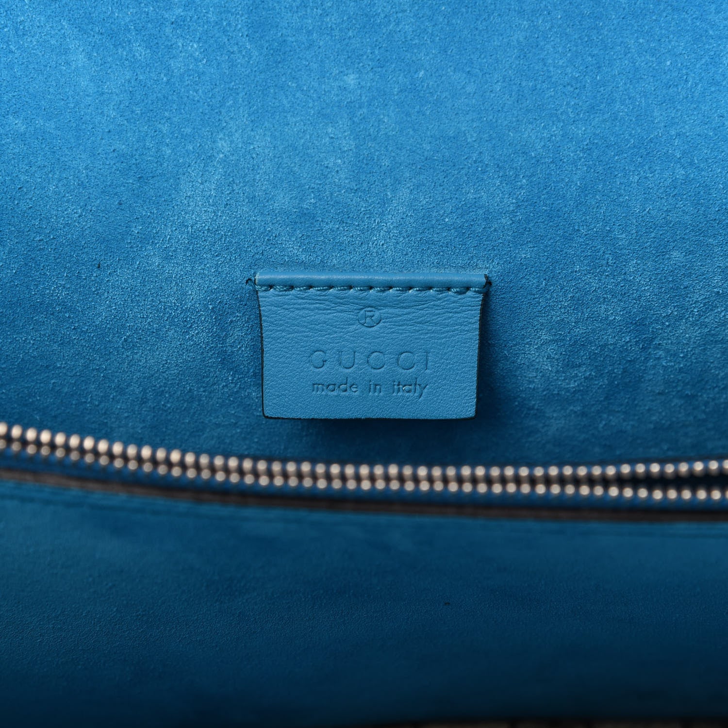 Gucci GG Supreme Monogram Small Dionysus Shoulder Bag Bright Turquoise 8 of 10