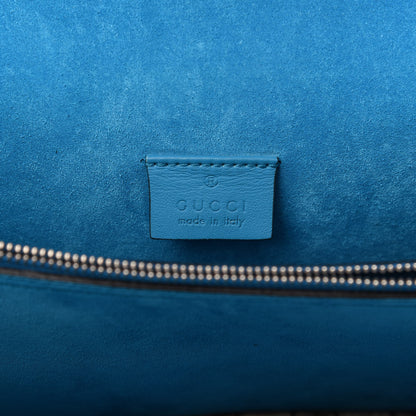 Gucci GG Supreme Monogram Small Dionysus Shoulder Bag Bright Turquoise 8 of 10