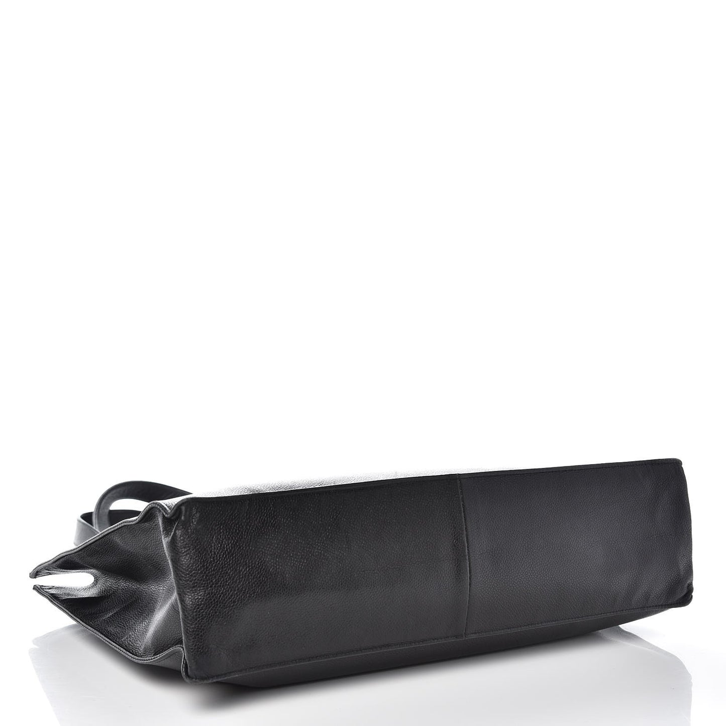 Caviar Large CC Shoulder Bag Black