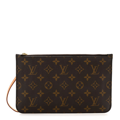 Louis Vuitton Monogram Neverfull MM GM Pochette 1 of 9