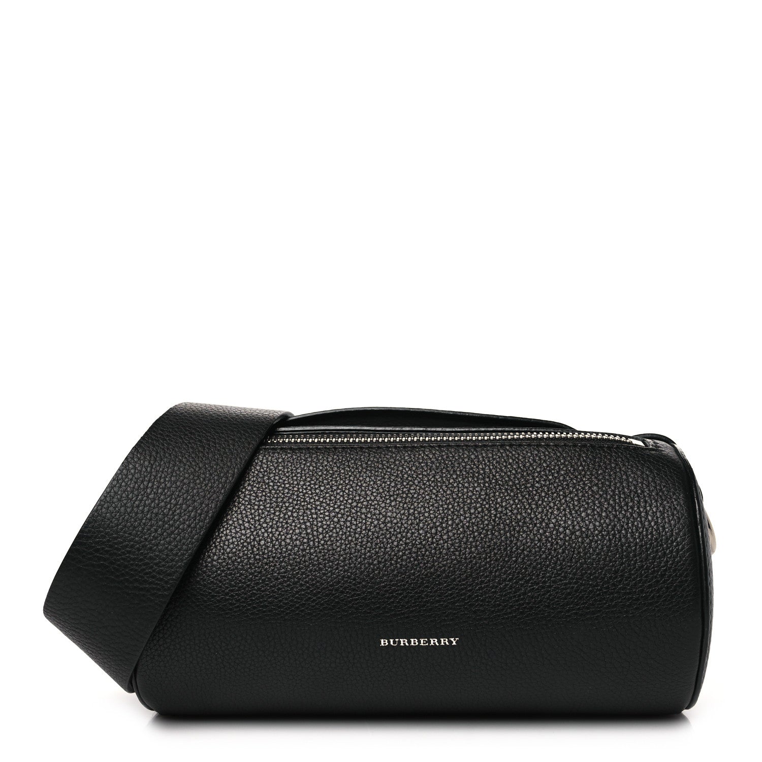 Burberry Calfskin The Barrel Bag Black 1 of 9