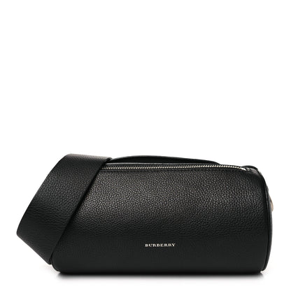 Burberry Calfskin The Barrel Bag Black 1 of 9
