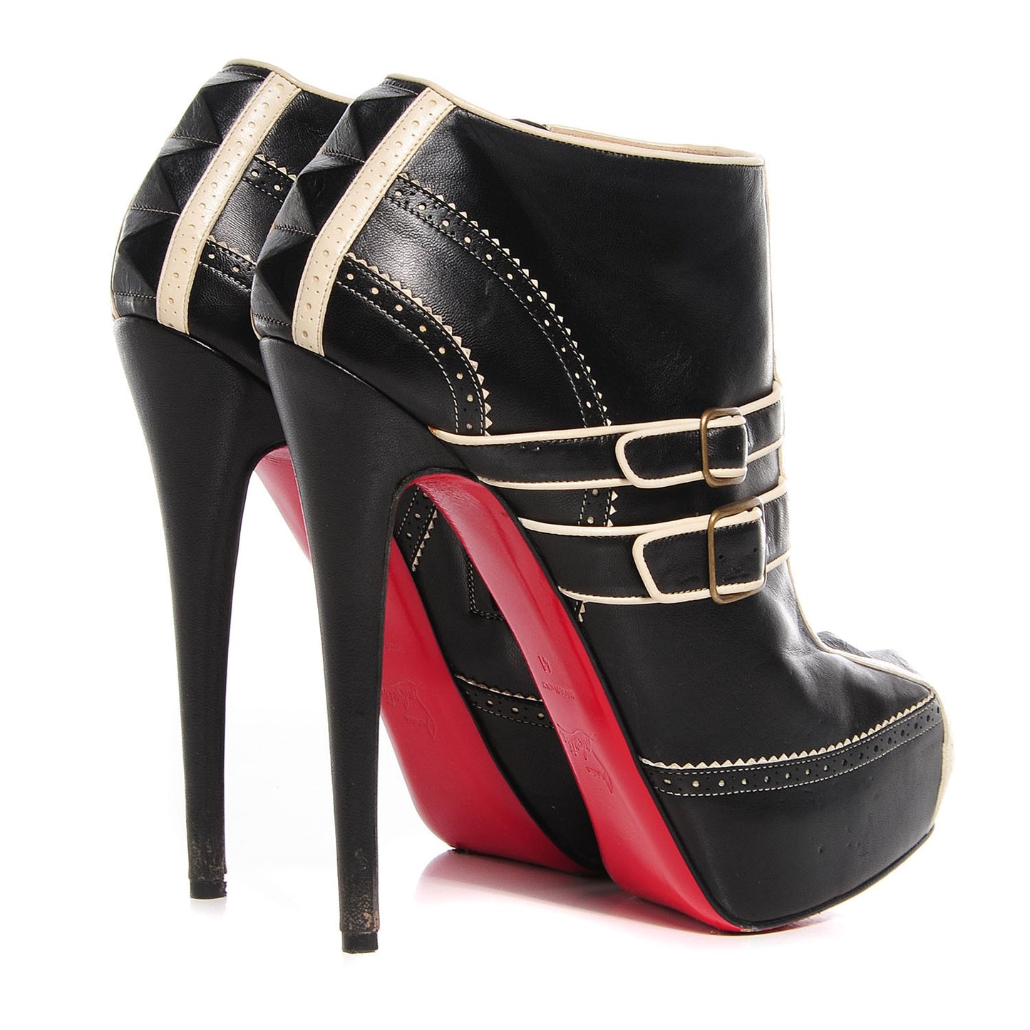 Leather Bobo 160 Ankle Boots 41 Black