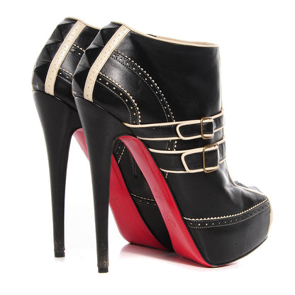 Christian Louboutin Leather Bobo 160 Ankle Boots 41 Black 4 of 6