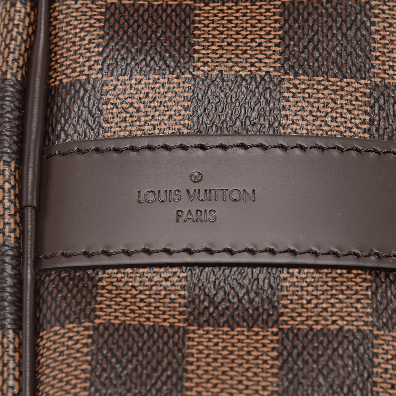 Louis Vuitton Damier Ebene Keepall Bandouliere 55 6 of 10