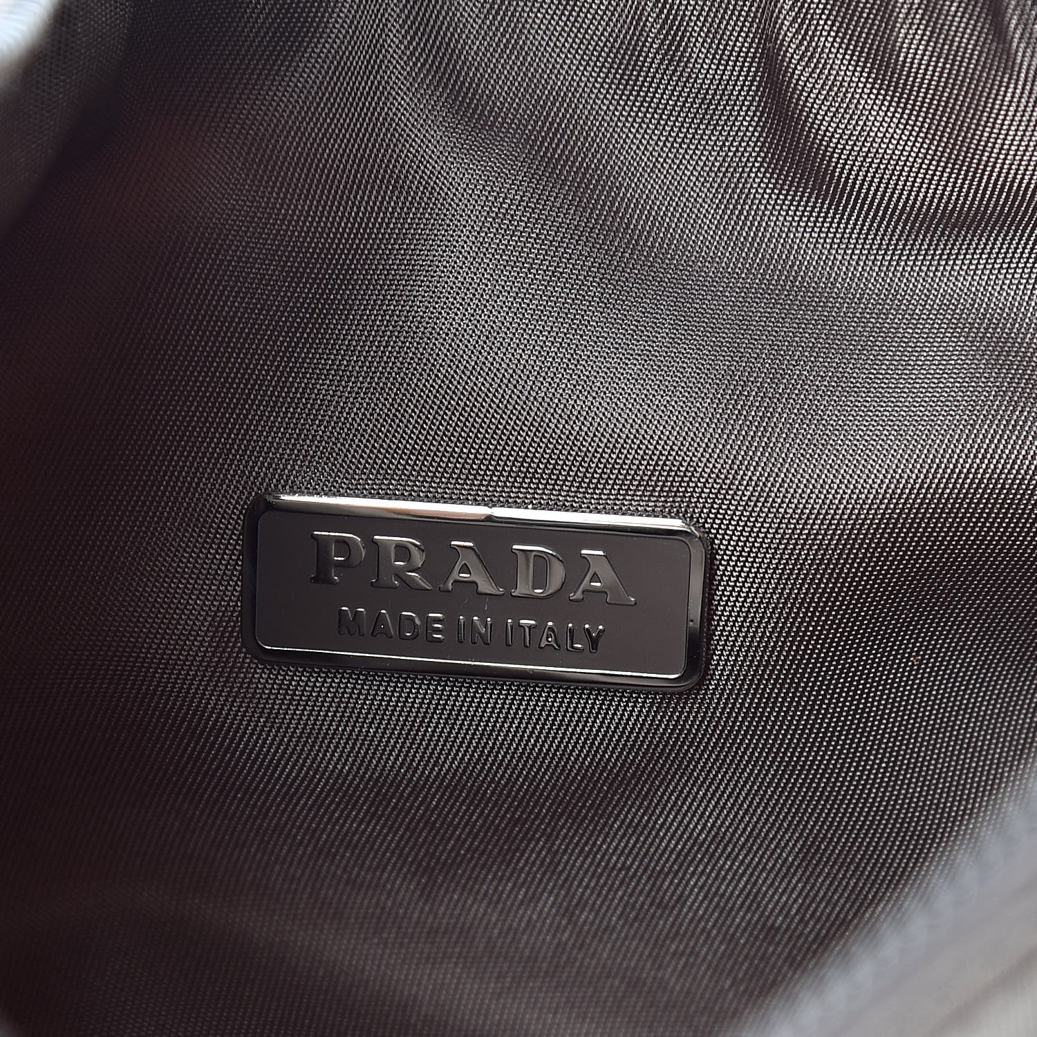Prada Tessuto Nylon Small Shoulder Bag Grey 6 of 10