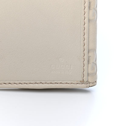 Gucci Guccissima Heart Continental Wallet Off White 8 of 11