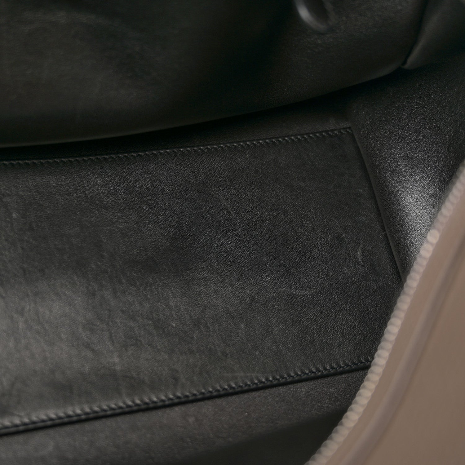 The Row Grained Calfskin EW Bowling Bag Elephant 11 of 14