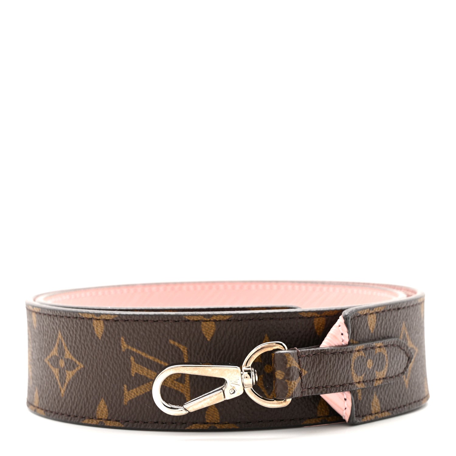 Louis Vuitton Epi Monogram Bandouliere Shoulder Strap Rose Ballerine 2 of 10