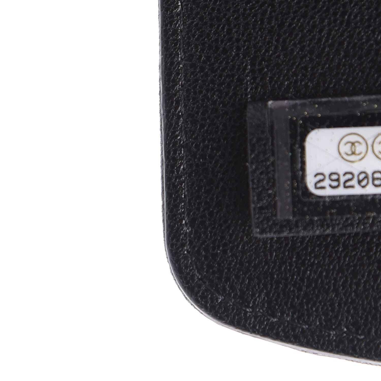 Chanel Lambskin Quilted 19 Luggage Tag Black 5 of 6