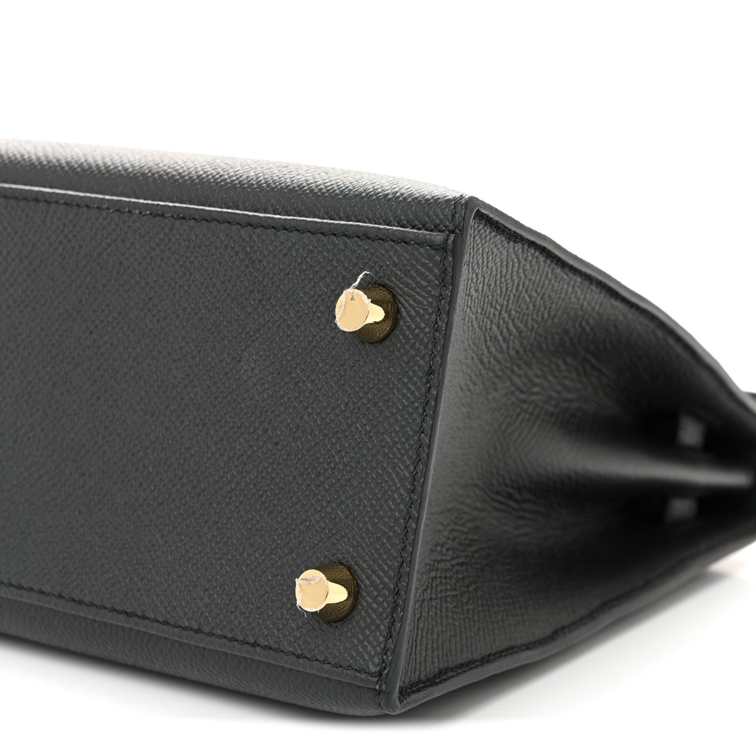 Hermes Epsom Kelly Sellier 25 Black 10 of 11
