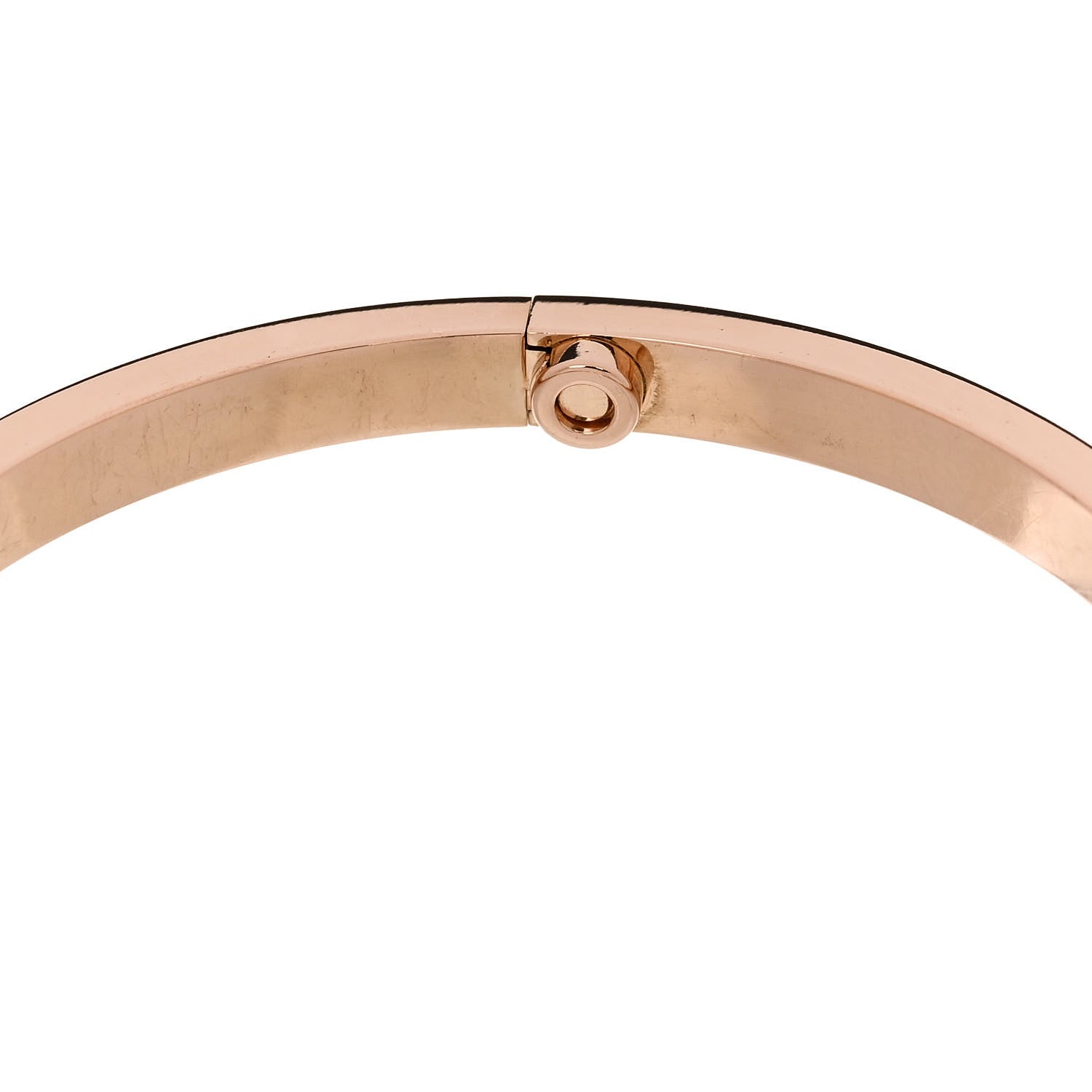 Cartier 18K Pink Gold Small LOVE Bracelet 16 7 of 8