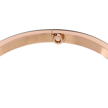 Cartier 18K Pink Gold Small LOVE Bracelet 16 7 of 8