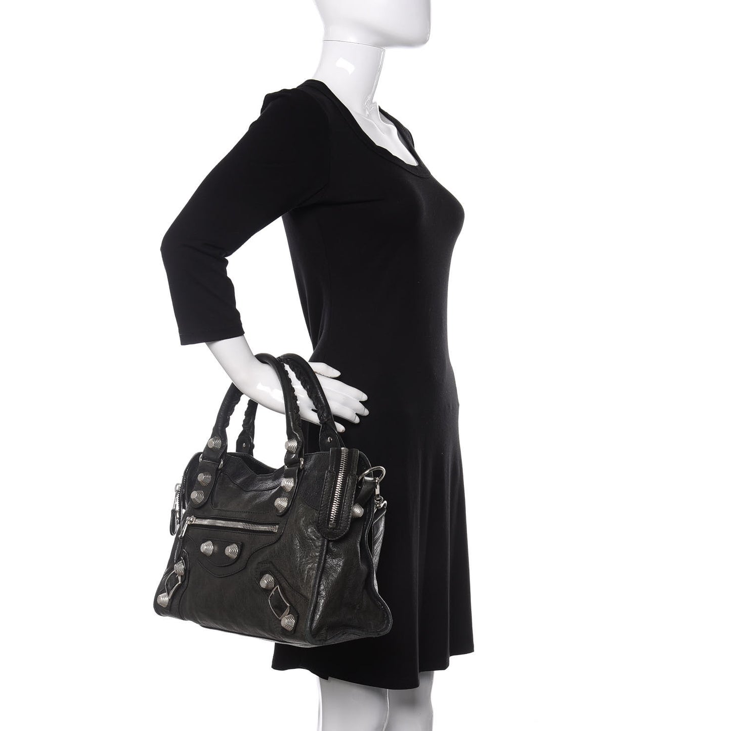 Agneau Giant 21 Silver Hardware City Black