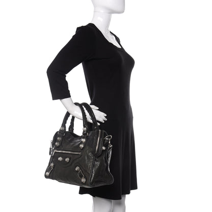 Balenciaga Agneau Giant 21 Silver Hardware City Black 3 of 13