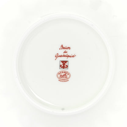 Hermes Porcelain Balcon du Guadalquivir Tea Cup and Saucer Set of 2 10 of 11